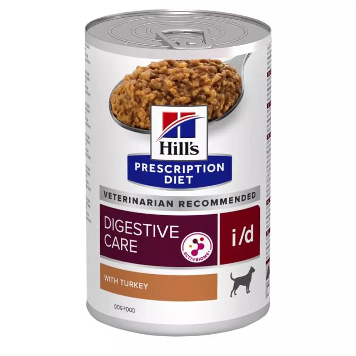Hill's Prescription Diet Digestive Care i/d Turkey drėgnas maistas šunims, esant virškinimo trakto sutrikimams, 360 g