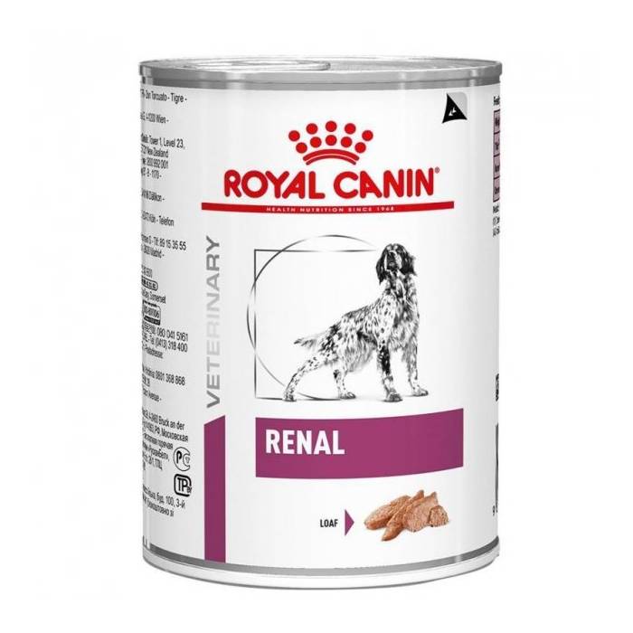 Royal Canin Veterinary Renal drėgnas maistas šunims, sergantiems inkstų nepakankamumu, 410 g