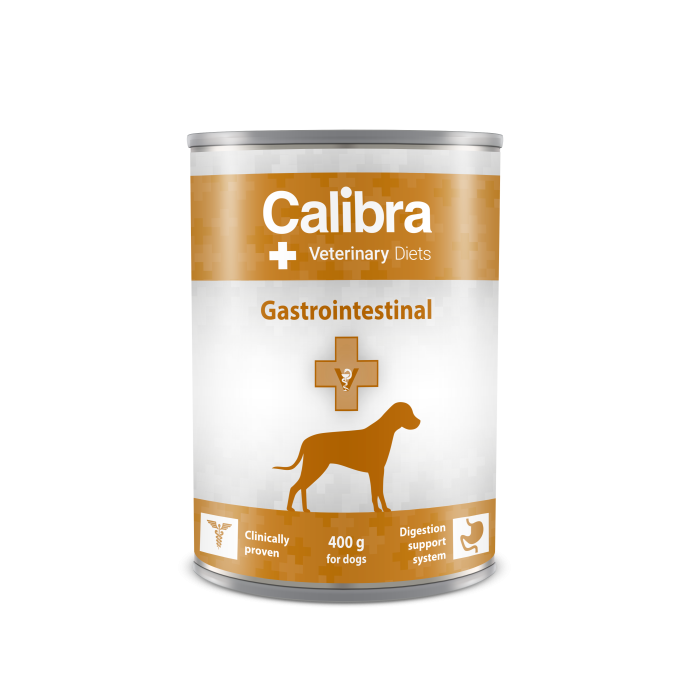 Calibra Veterinary Diets Dog Gastrointestinal drėgnas maistas šunims, turintiems virškinamojo trakto sutrikimų, 400 g