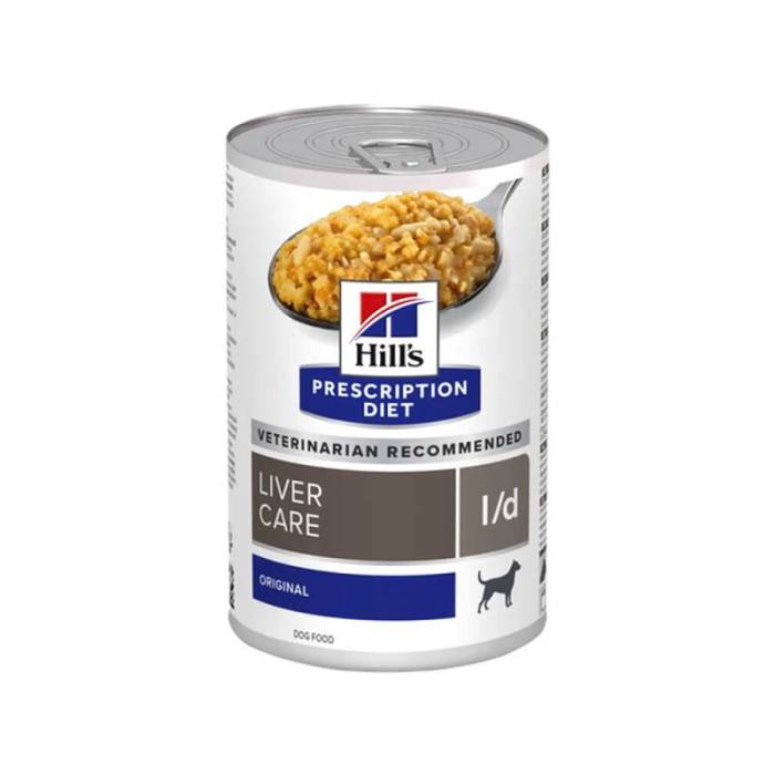 Hill's Prescription Diet Canine l/d konservai šunims, sergantiems kepenų ligomis, 370g