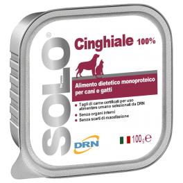 Solo Cinghiale (Šerniena) konservai 100 - 300 g 100g