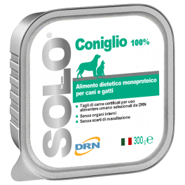 Solo Coniglio (Triušiena) konservai 100 - 300 g 300g.