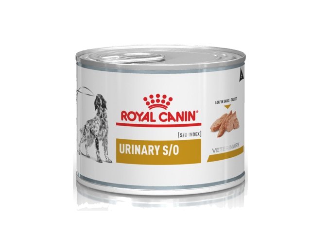 Royal Canin Veterinary Urinary S/O Konservai Šunims 6x200 g