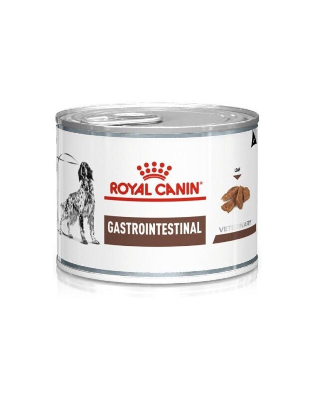 Royal Canin Veterinary GastroIntestinal konservai šunims 6x200g