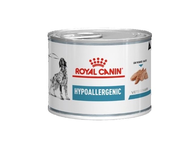 Royal Canin Veterinary Hypoallergenic Konservai Šunims 6x200 g