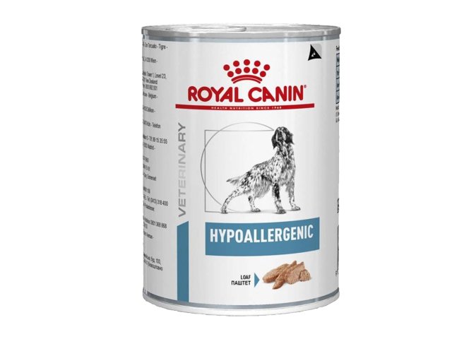 Royal Canin Veterinary Hypoallergenic Konservai Šunims 6x400 g