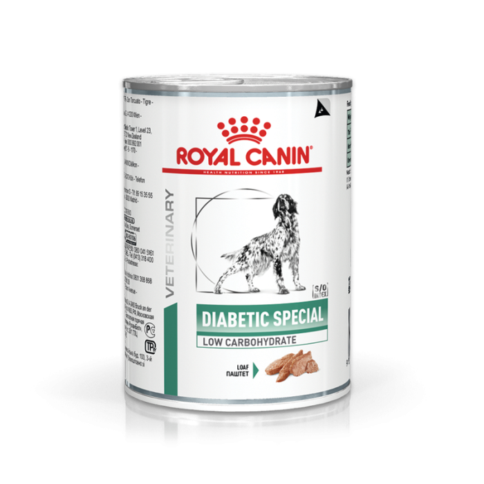 Royal Canin Veterinary Diabetic Konservai Šunims 6x410 g