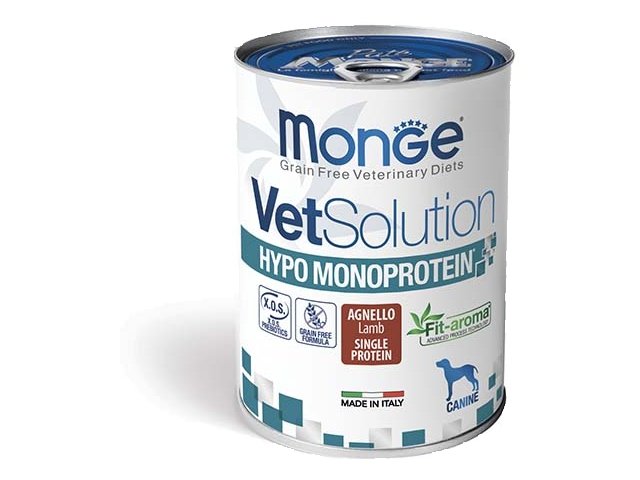 MONGE VetSolution Dog Wet HYPO MONO Lamb 6x400 g