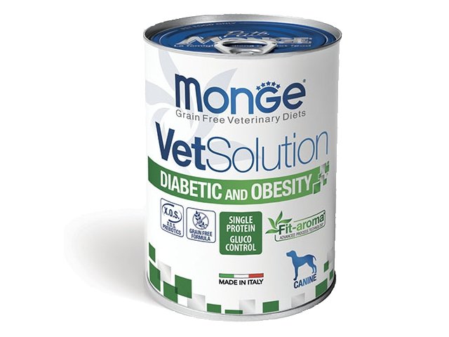 MONGE VetSolution Dog Wet Diabetic/Obesity 6x400g