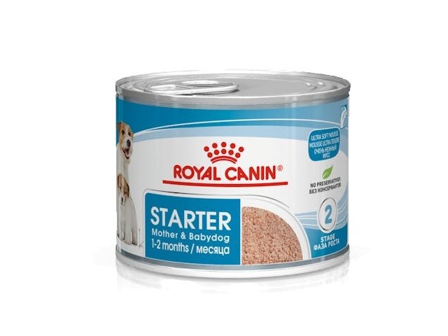 Royal Canin Starter Mousse Mother & Babydog konservai šuniukams 6x195 g