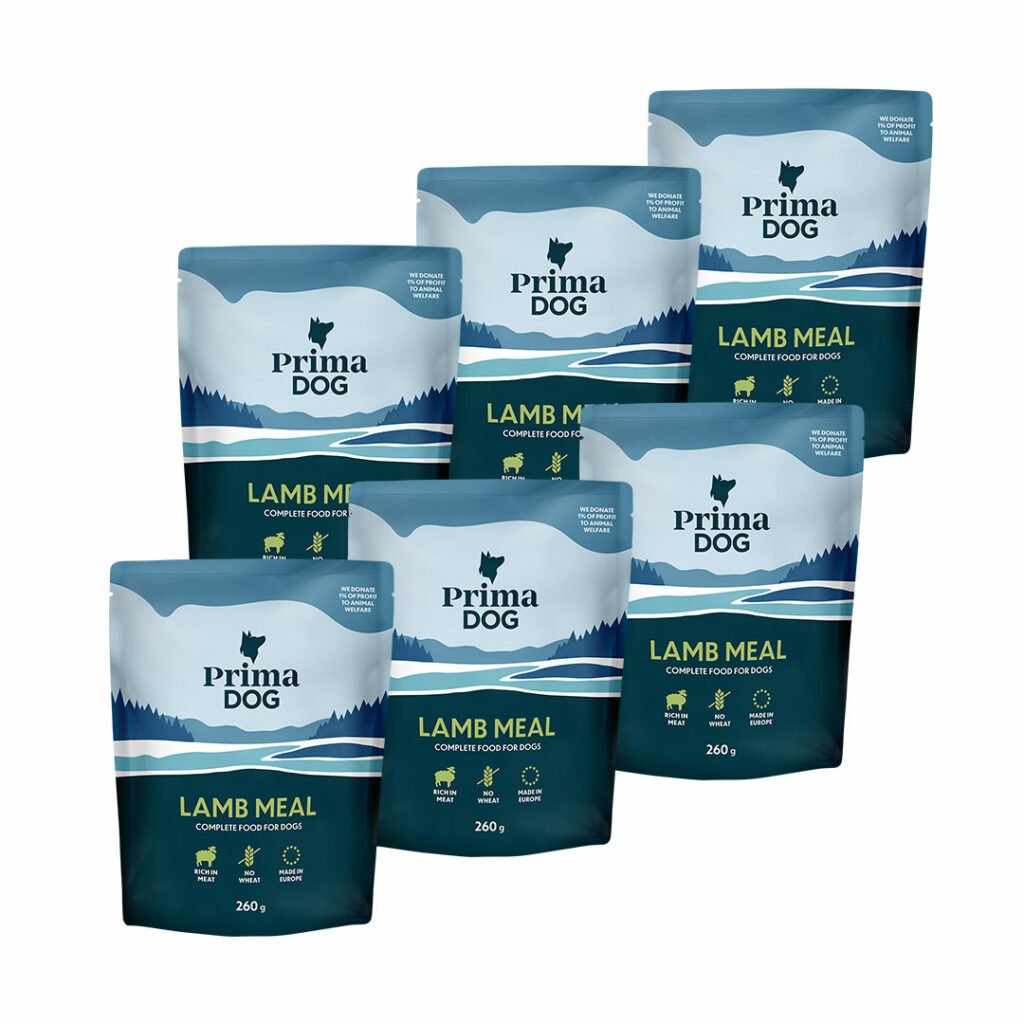 PRIMADOG Ėrienos ėdalas 260g. * 16vnt.