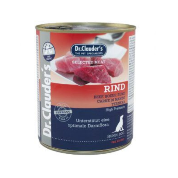Dr.Clauder’s Jautienos RIND konservai 400g