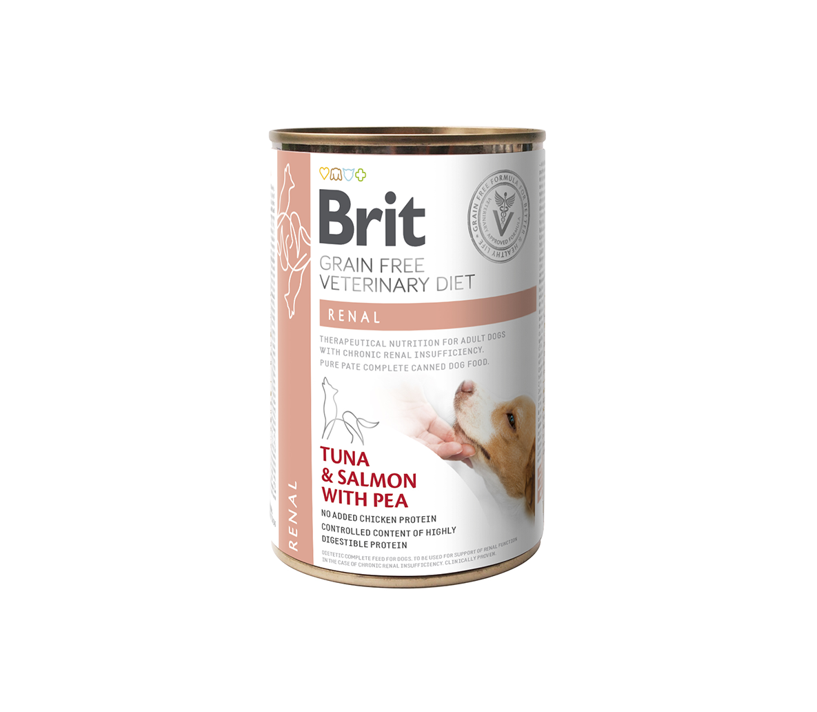 Brit GF Veterinary Diets konservai šunims Renal 400g. * 6vnt.
