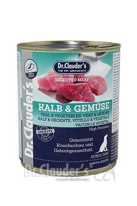 DR. CLAUDER’S DRĖGNAS MAISTAS SU VERŠIENA IR DARŽOVĖMIS KAULAMS IR SĄNARIAMS 400g