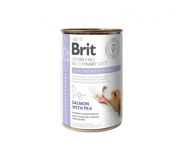 Brit GF Veterinary Diets konservai šunims Gastrointestinal 400g. * 6vnt.
