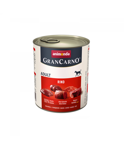 Animonda Grancarno konservai šunims su jautiena (800g x 6)