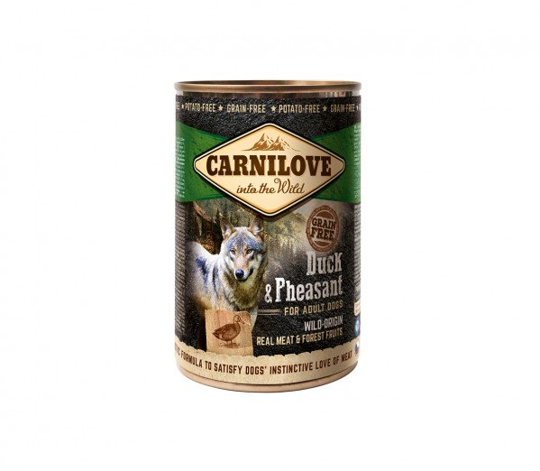 Carnilove konservai šunims Wild Meat Duck&Pheasant 400g.