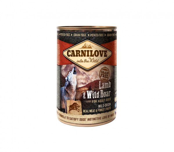 Carnilove konservai šunims Wild Meat Lamb&Wild Boar 400g.