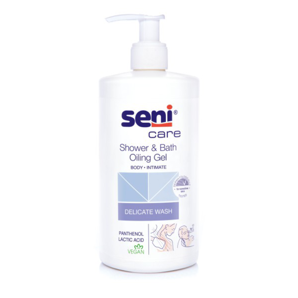 SENI care aliejinė dušo želė, 500 ml
