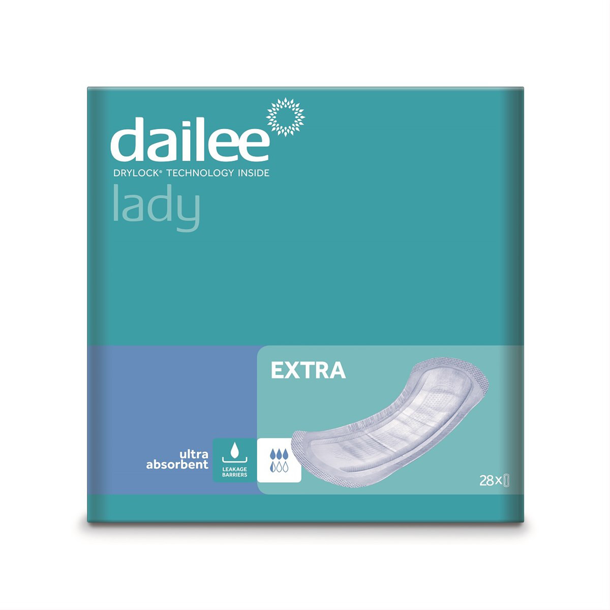 DAILEE LADY EXTRA, paketai, 28 vnt.