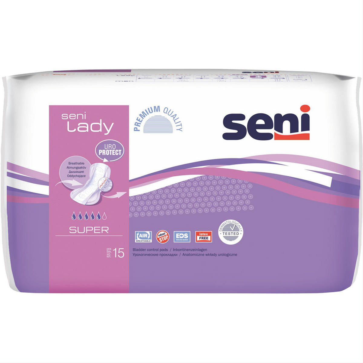 SENI Lady Super įklotai N15 (EU)