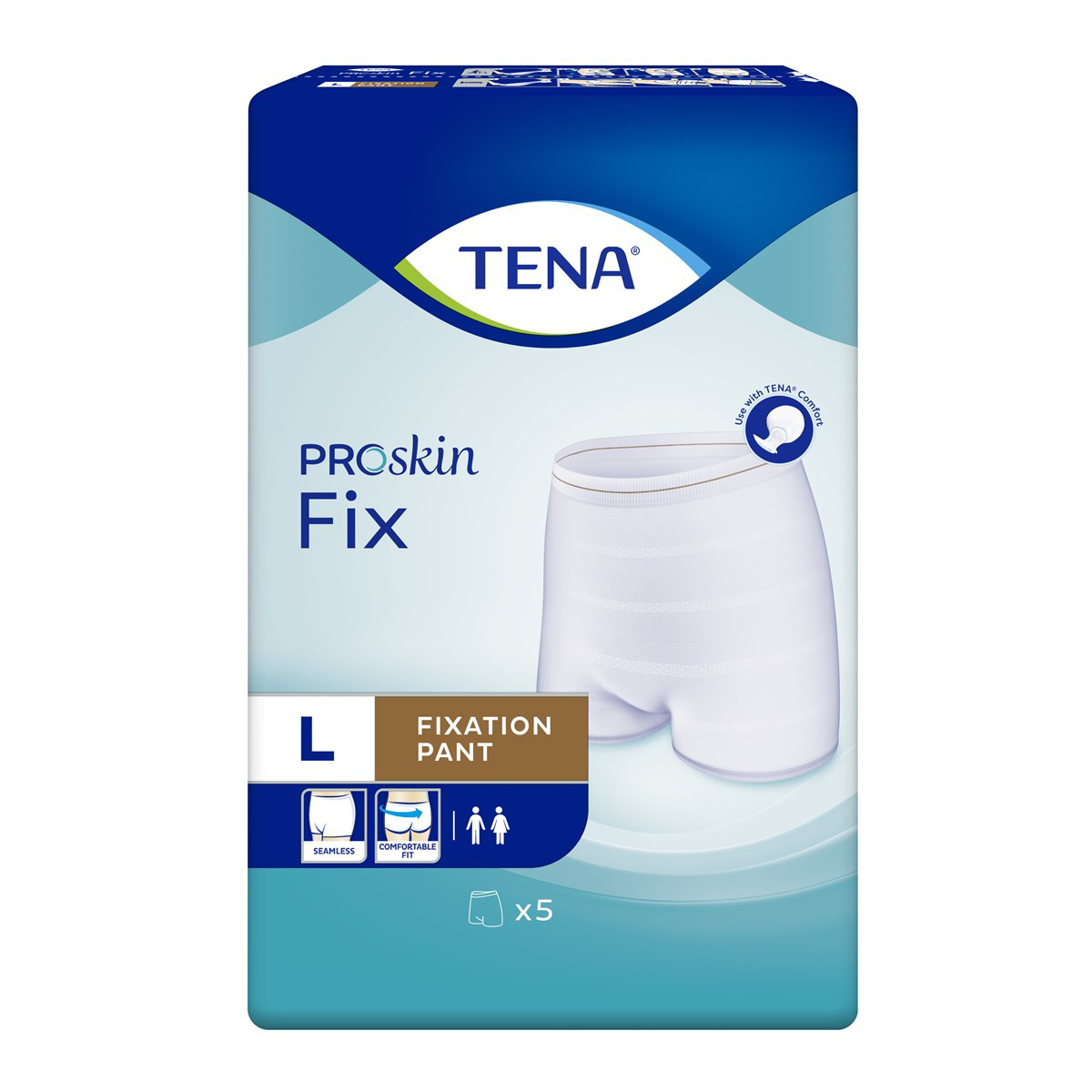 TENA FIX , tinklinės kelnaitės, L, 5 vnt.