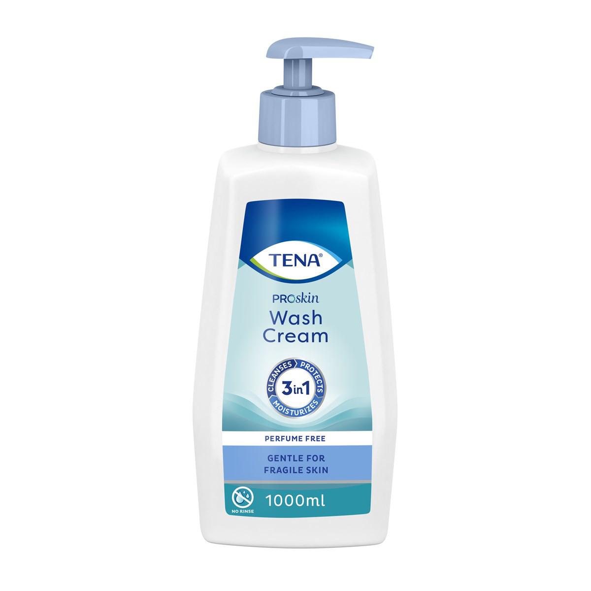 TENA WASH CREAM, prausiamasis kremas, 1000 ml