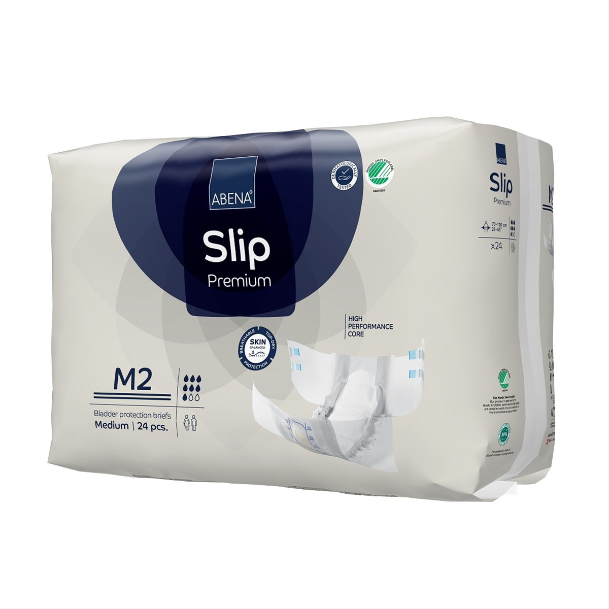 ABENA SLIP M2 PREMIUM, sauskelnės, 24vnt.