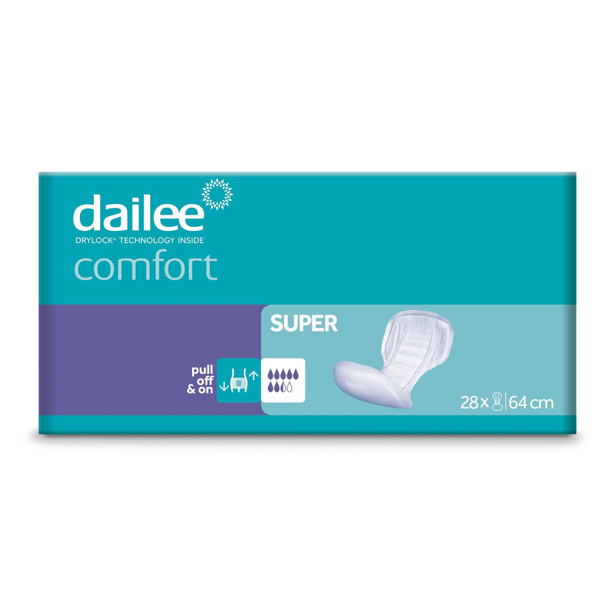 DAILEE COMFORT įklotai SUPER M, 28 vnt.