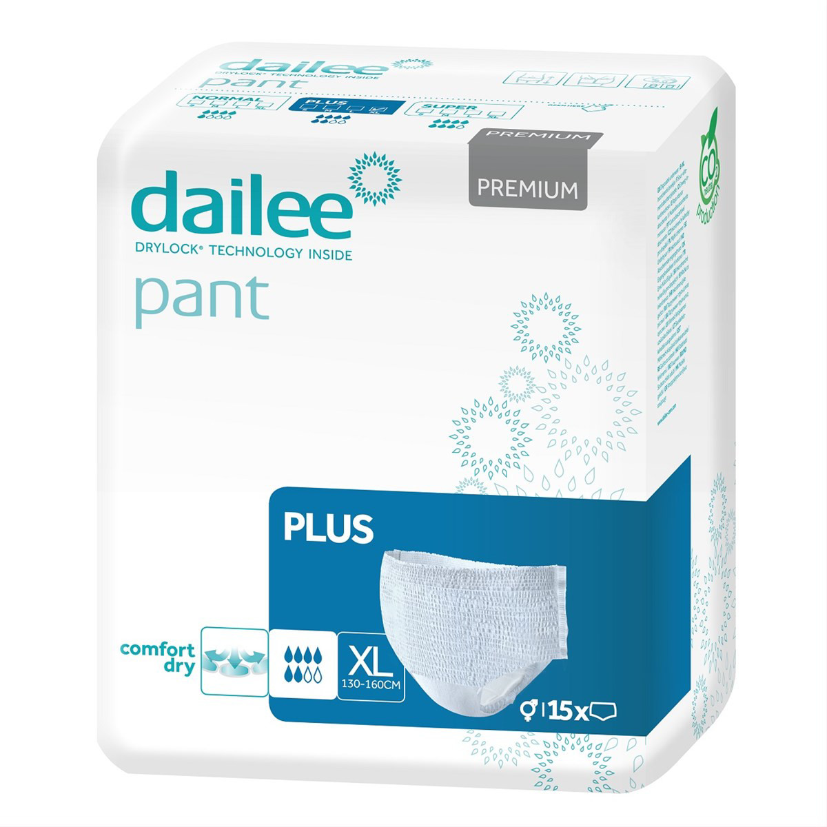 DAILEE PANT PREMIUM PLUS XL, sauskelnės-kelnaitės, 15vnt.