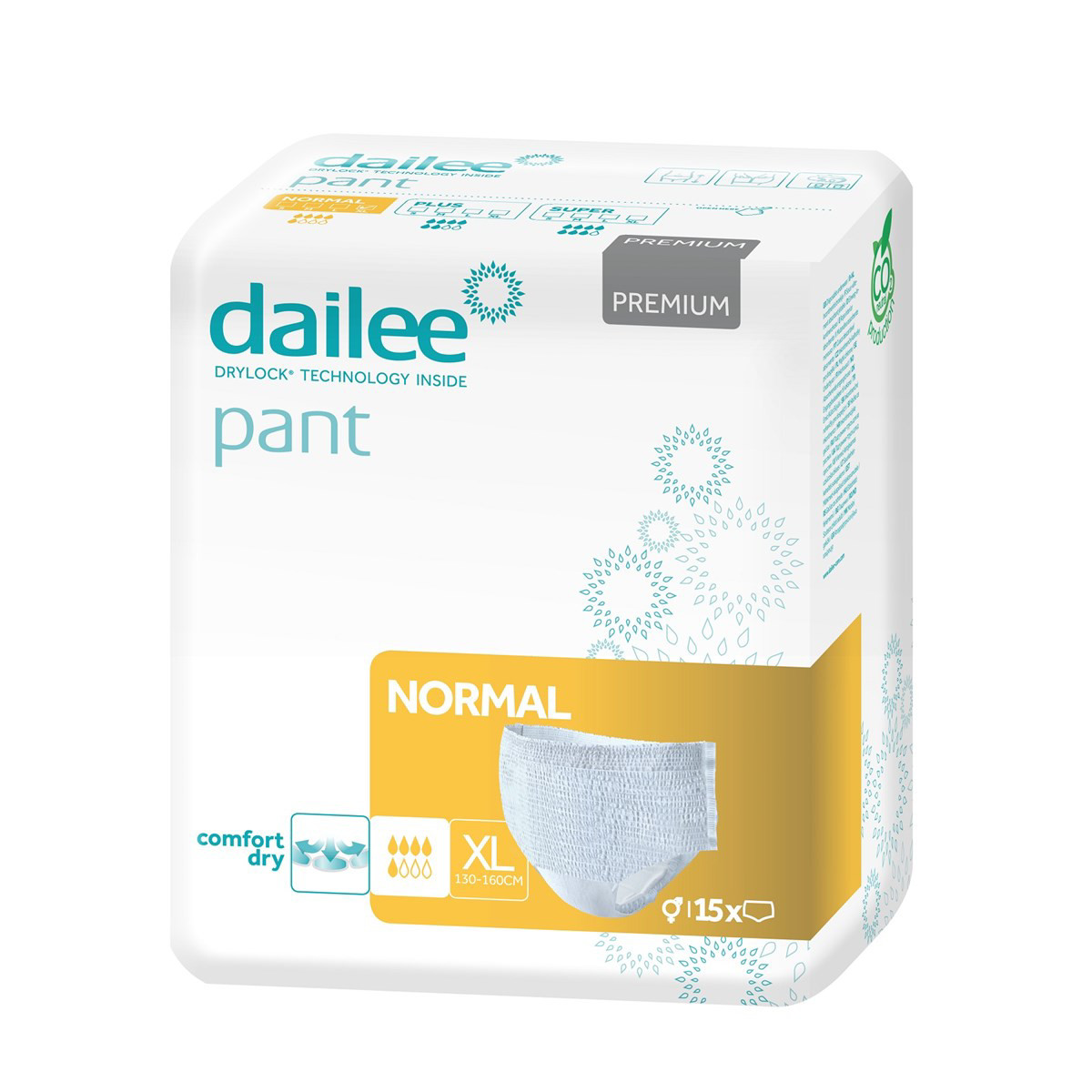 DAILEE PANT PREMIUM NORMAL XL, sauskelnės-kelnaitės, 15vnt.