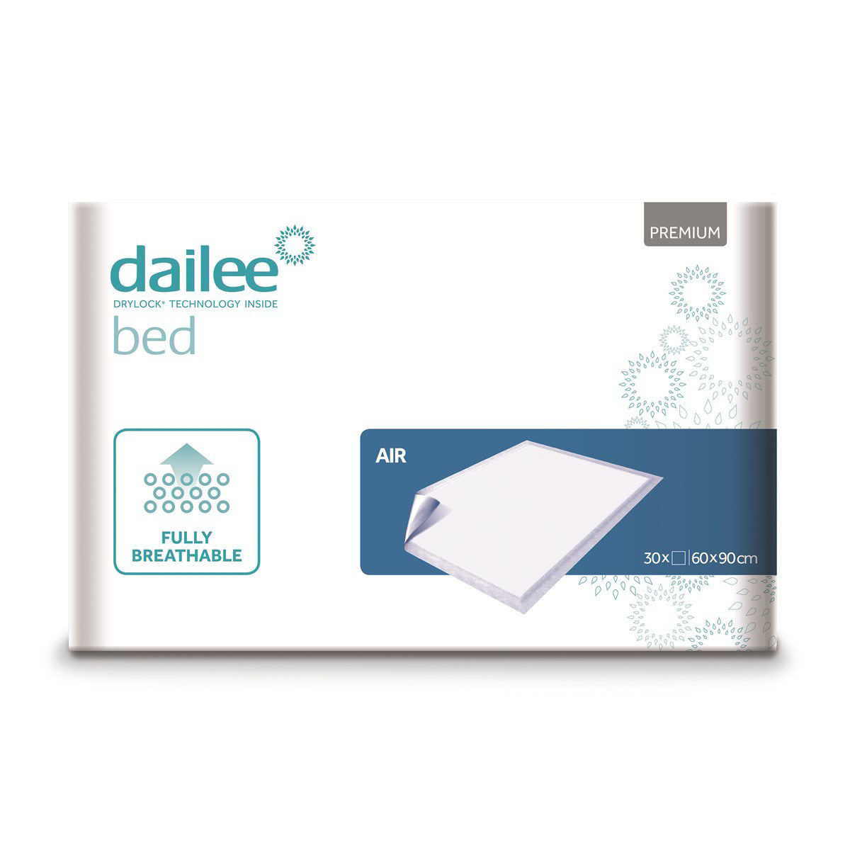 DAILEE BED paklotai PREMIUM AIR, 60 x 90 cm, 30 vnt.