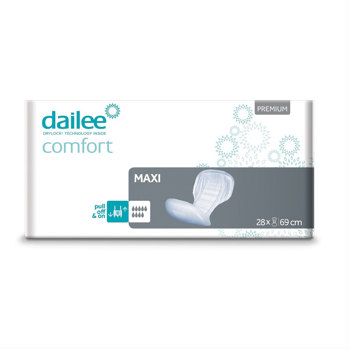 DAILEE įklotai COMFORT PREMIUM MAXI L, 28 vnt.
