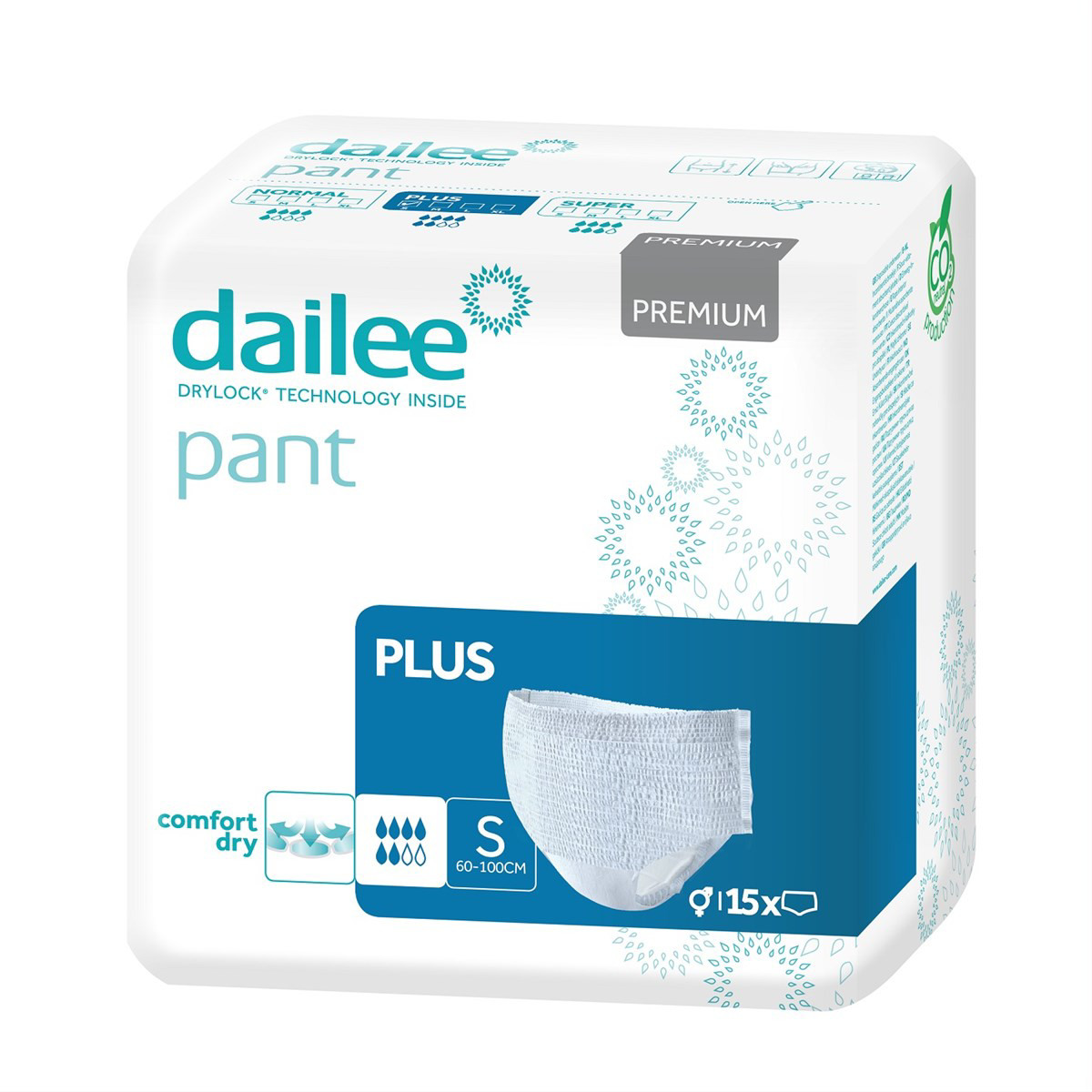 DAILEE PANT PREMIUM PLUS S, sauskelnės-kelnaitės, 15vnt.
