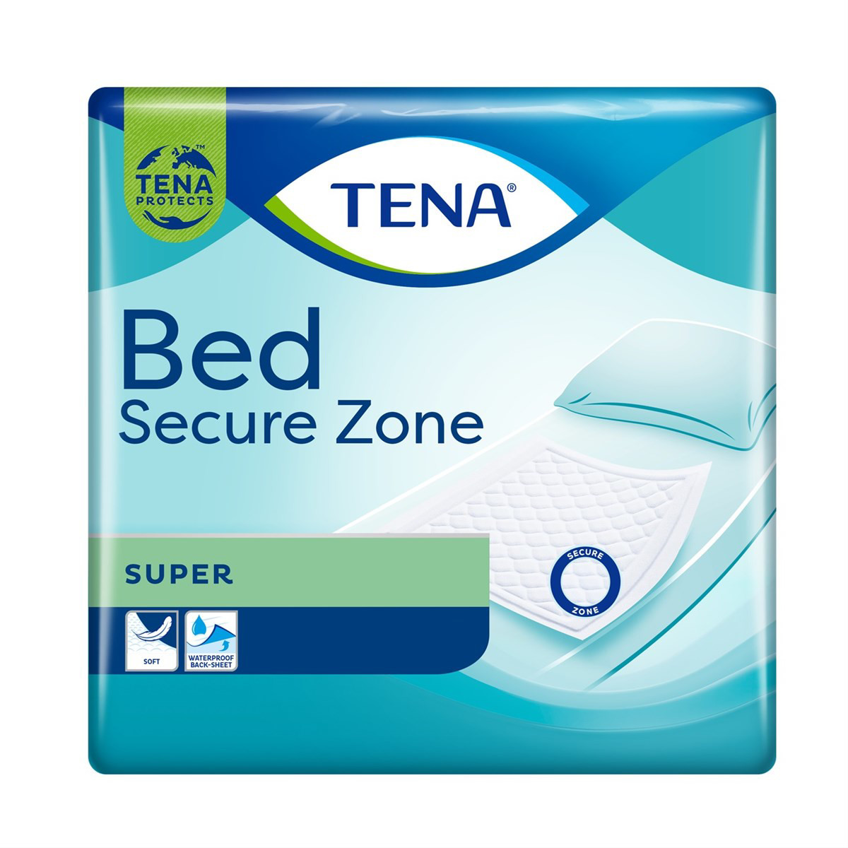 TENA BED SUPER, paklotai, 60 x 90 cm, 26 vnt.