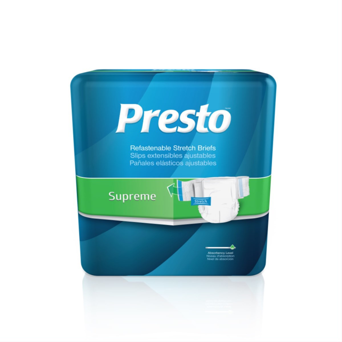 PRESTO SLIP BARIATRIC XXXL, sauskelnės suaugusiems, N8