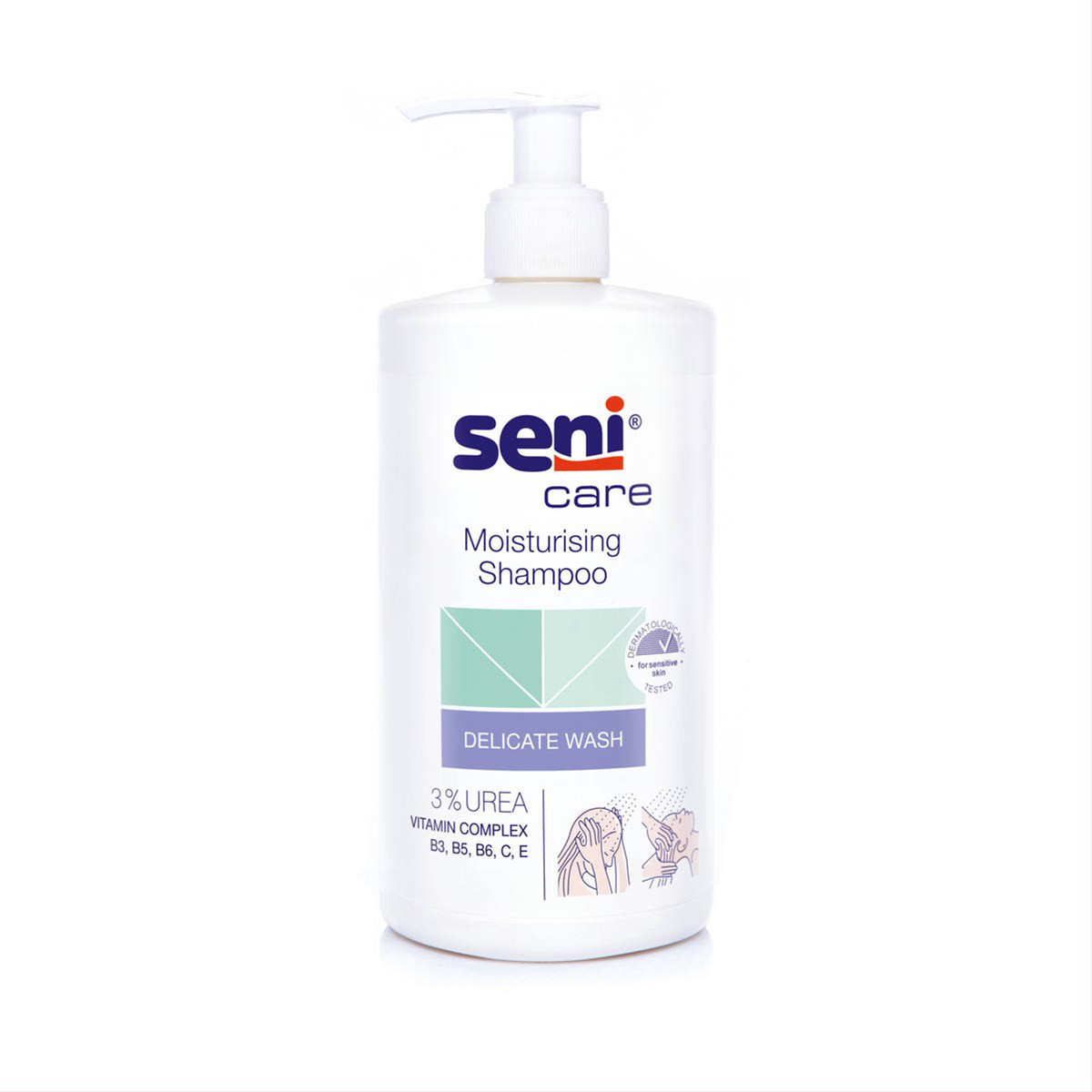 SENI CARE, drėkinantis šampūnas, 500 ml