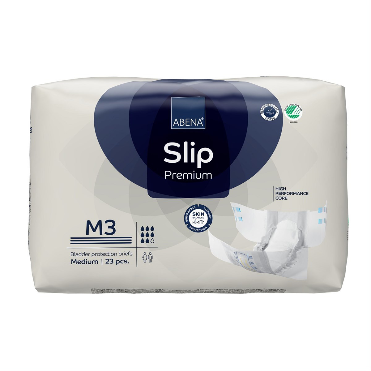 ABENA SLIP M3 PREMIUM, sauskelnės, 23vnt.