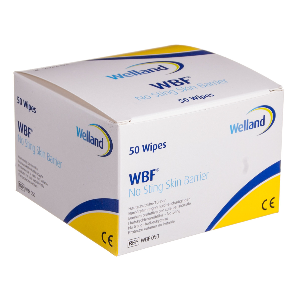 WELLAND WBF050, servetėlės sudarančios apsauginę plėvelę, 50 vnt.