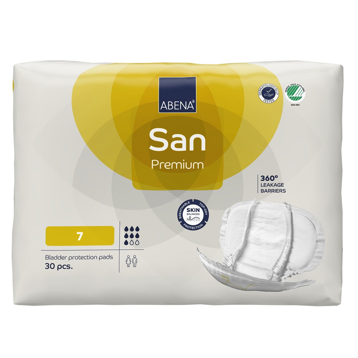 ABENA SAN 7 PREMIUM, įklotai, 30vnt.