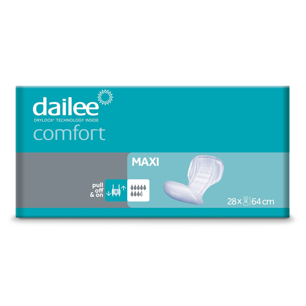 DAILEE COMFORT įklotai MAXI M, 28 vnt.