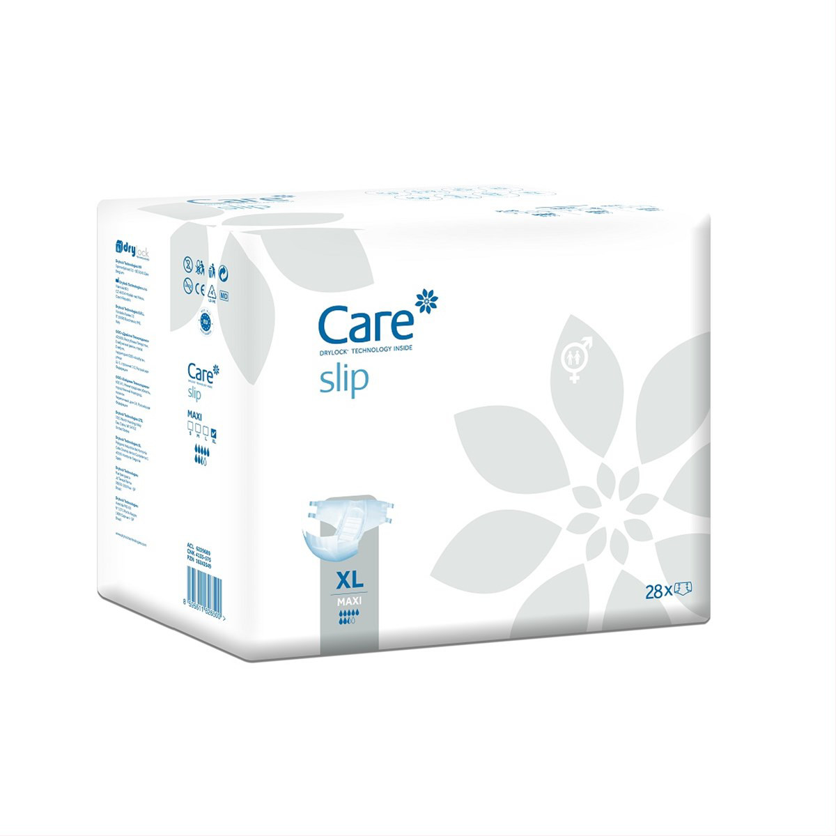 CARE SLIP MAXI XL, sauskelnės, 28 vnt.