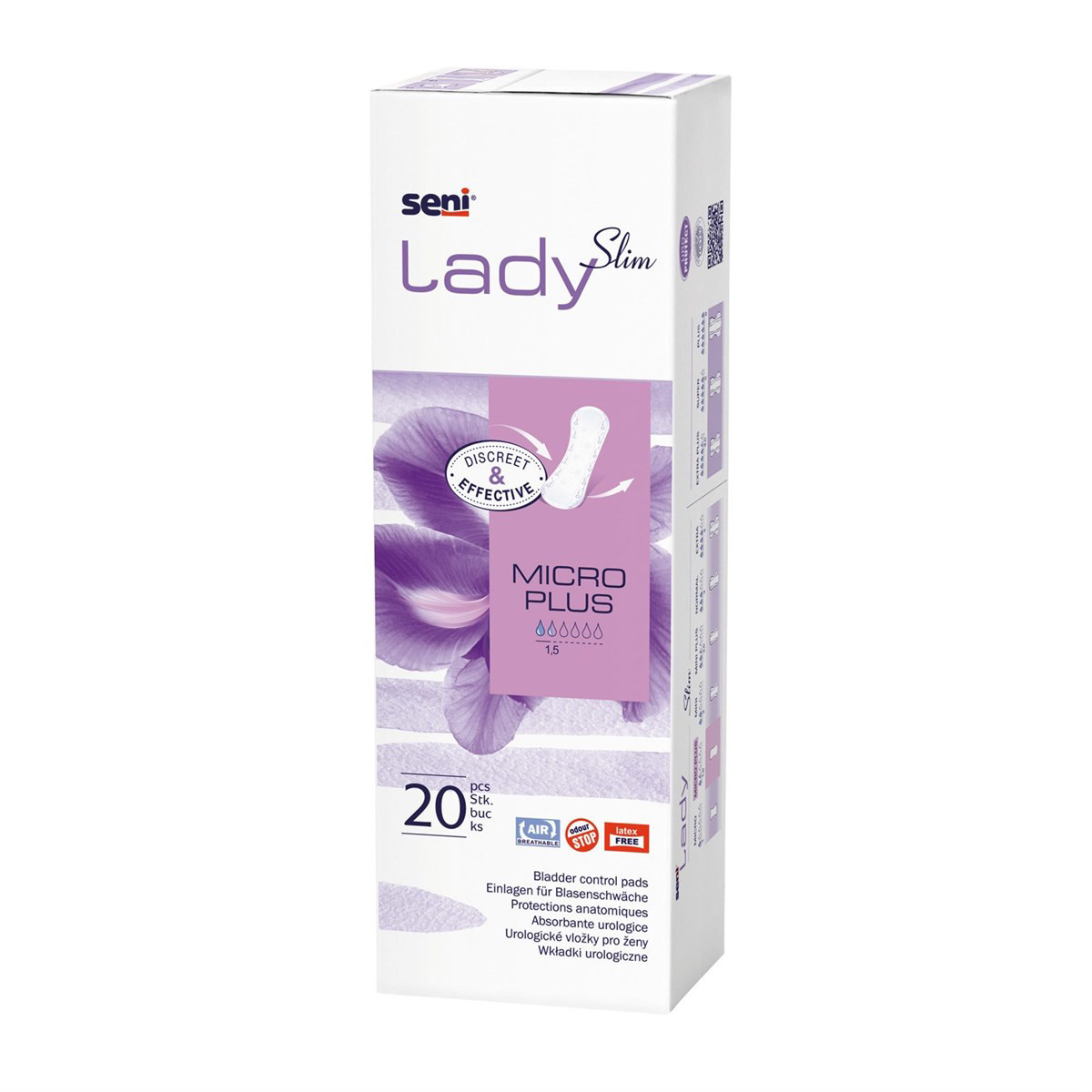 SENI LADY SLIM MICRO PLUS,  įklotai, N20