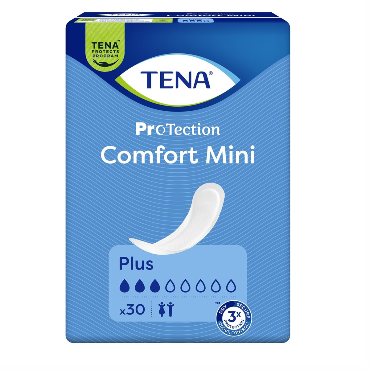 TENA COMFORT MINI PLUS, paketai, 30 vnt.