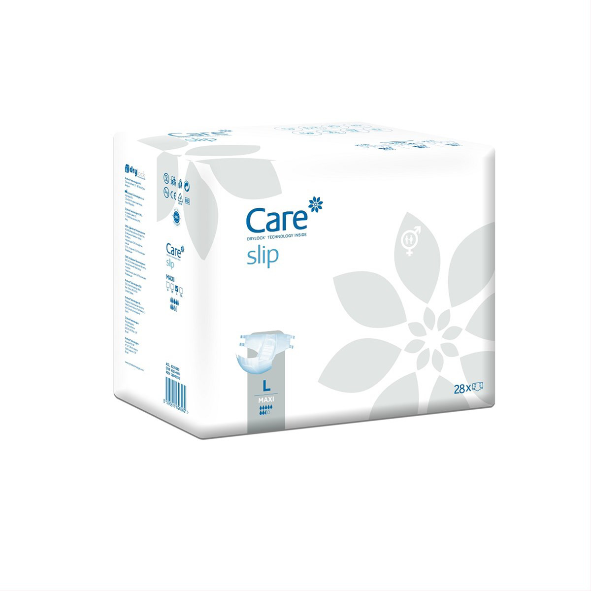 CARE SLIP MAXI L, sauskelnės, 28 vnt.