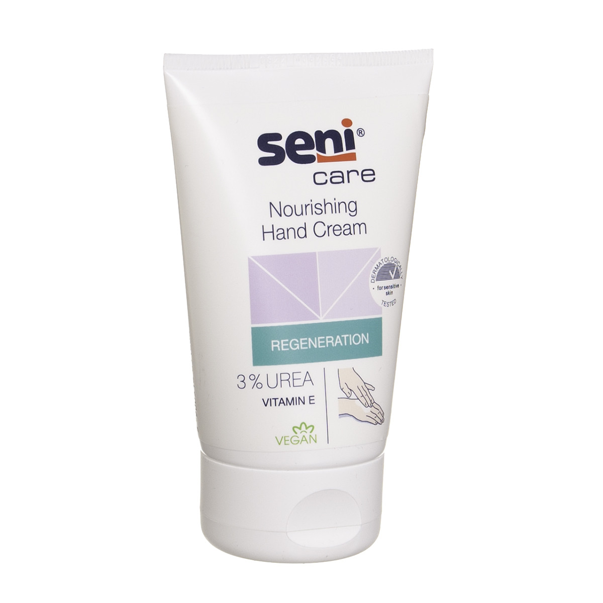 SENI CARE, rankų kremas su 3 % šlapalu, 100 ml