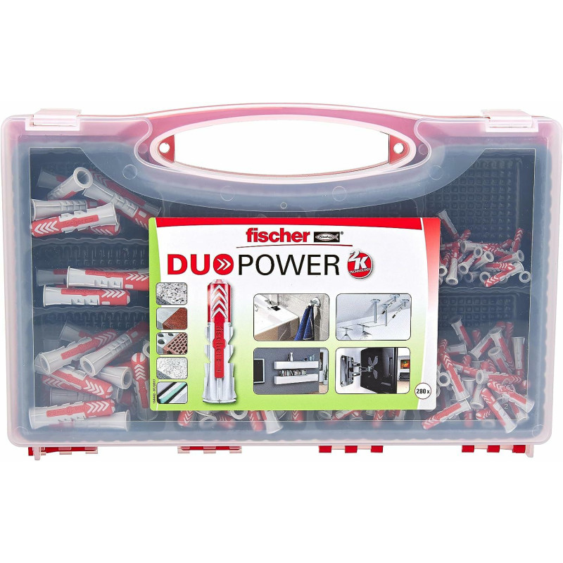 535973 FISCHER REDBOX DUOPOWER ratų rinkinys 280vnt.