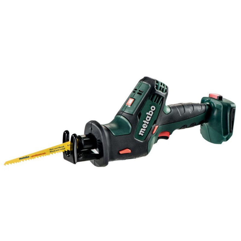 602266840 METABO.SABRE SAW SSE 18 LTX COMPACT CARCASS + METALOC II