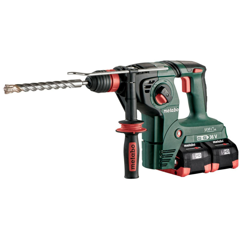 600796810 METABO.Hammer KHA 36-18 LTX 32 2x18V 4x8.0Ah LiHD 3.1J WALKER ...