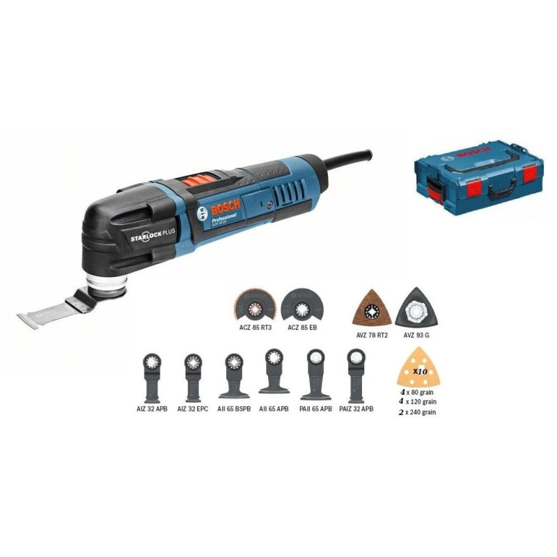 0601237000 BOSCH.MULTITOOL GOP 30-28 300W+LB +ACC RANKENA STARLOCK PLUS ...